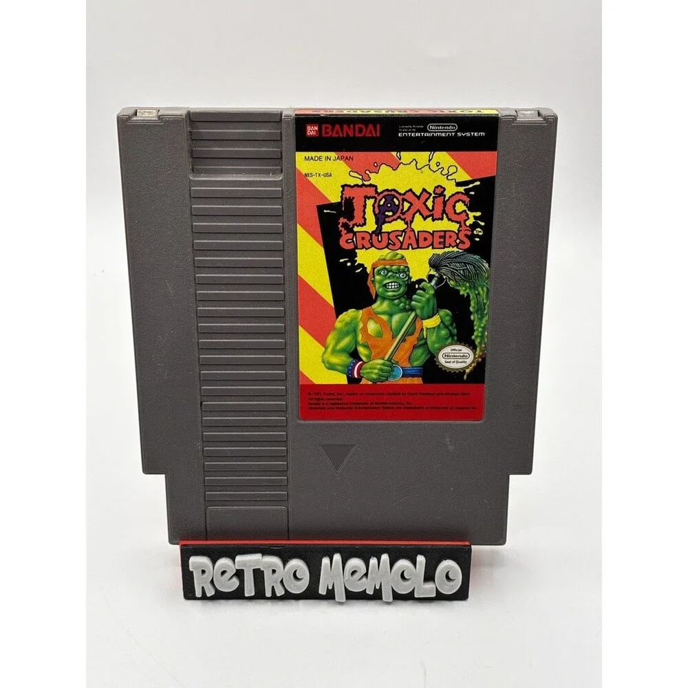 Toxic Crusaders (Nintendo NES) Cartridge Only Clean Tested